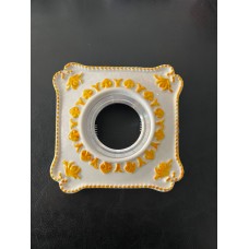 SIVA ALTI GU10 DUYLU BOŞ KASA DEKORATİF PORSELEN  SPOT ARMATÜR DIŞ ÇAP 14Cm - DELİK ÇAP 6cm OKC-34
